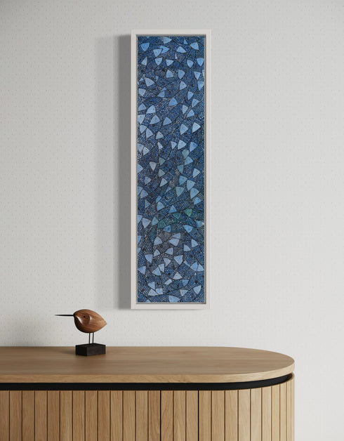 Fish Stick Sardines | Framed Giclee Print on Canvas